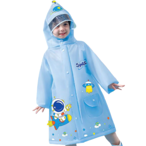 Printed Rain Poncho